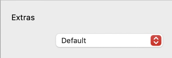 Vh Helper Settings options